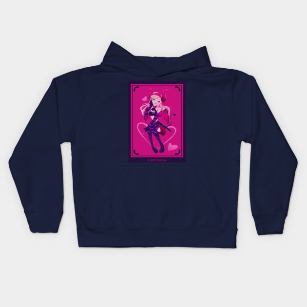 Devil Ann Kids Hoodie by OkiComa